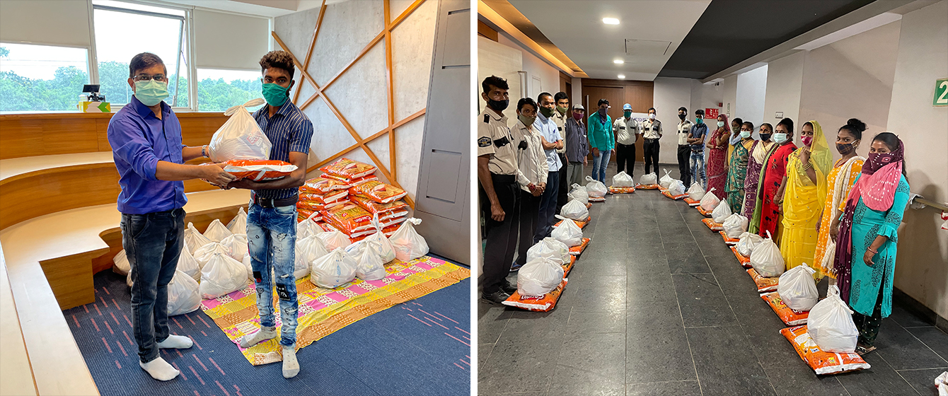 Distributing Groceries