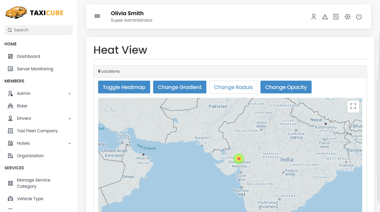 Driver Panel Total wallet Screen