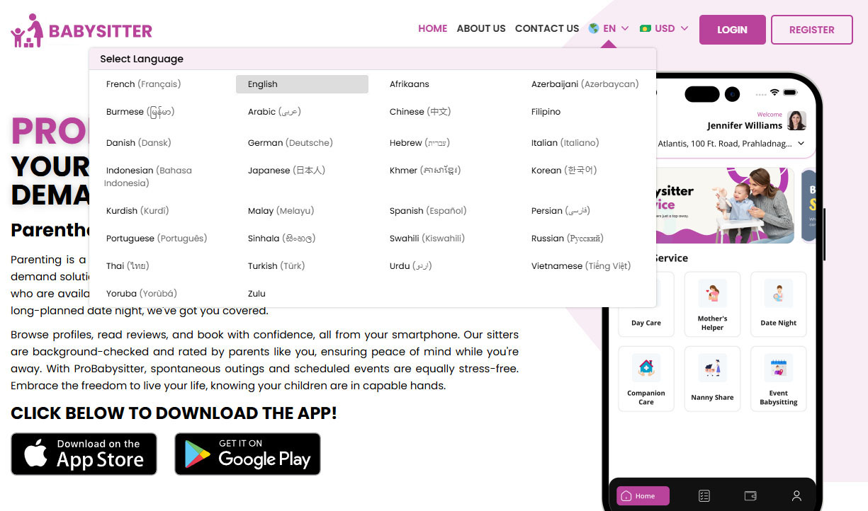 Select Your Language