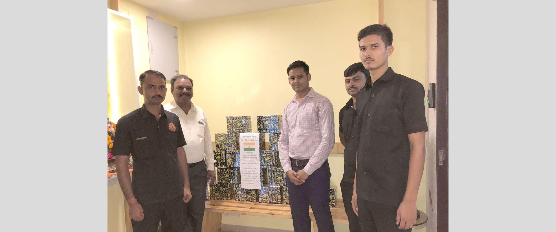 Distributing New Tiffin Sets