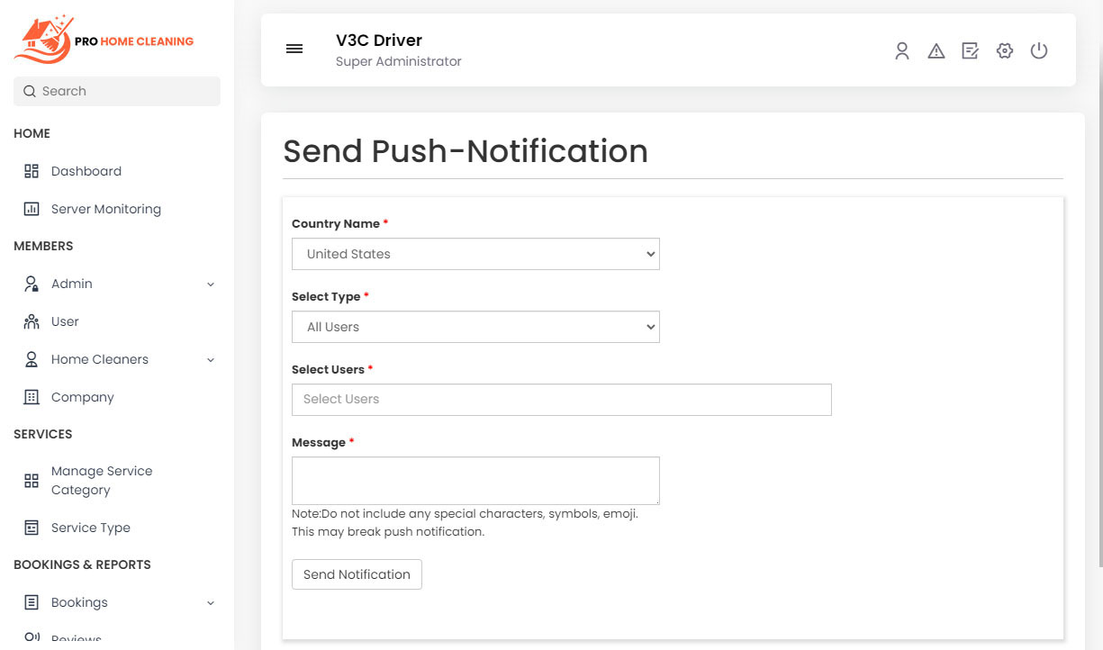 Send Push-Notification
