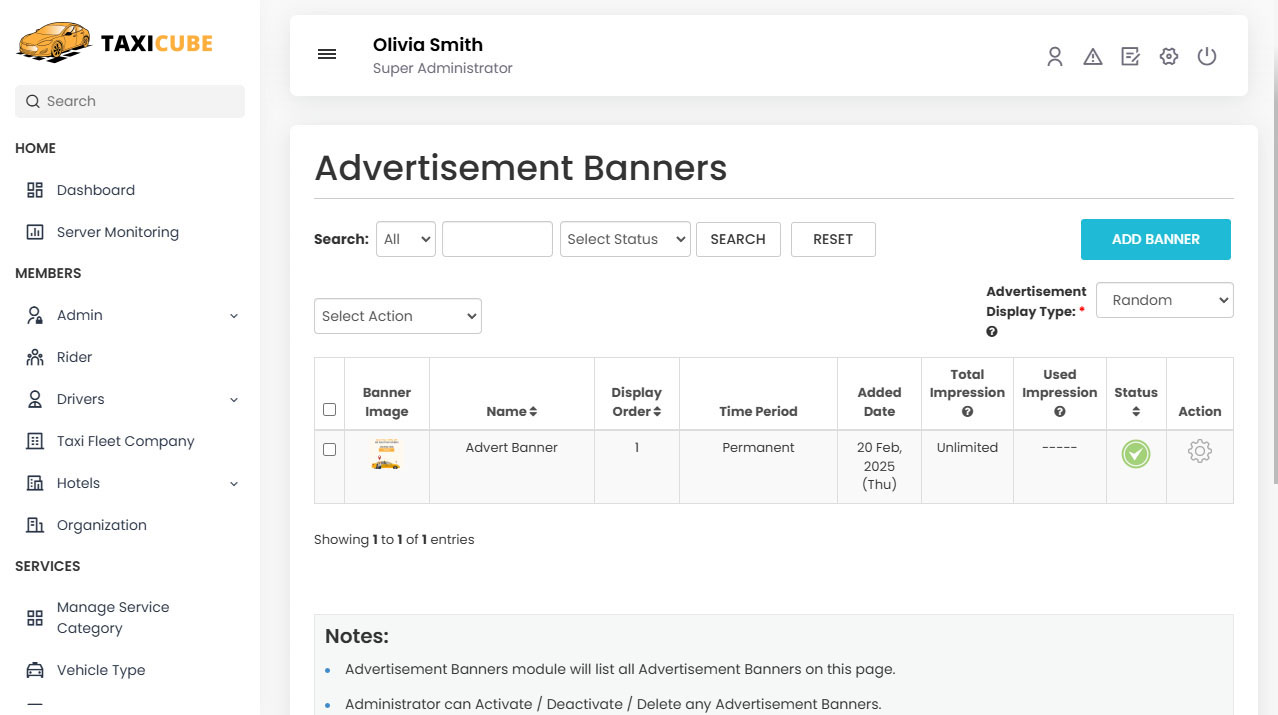 Organization Registration