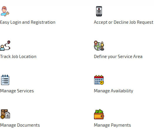 home services app development features