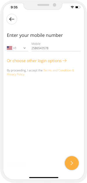 Select booking location