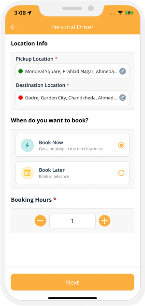 choose service categories