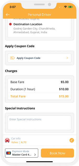 choose service categories