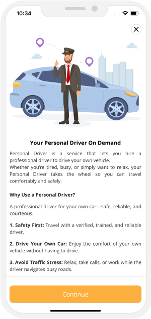 choose service categories