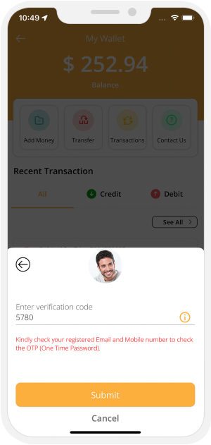 enter verification code