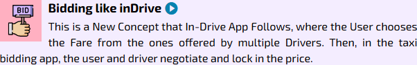 Bidding like inDrive