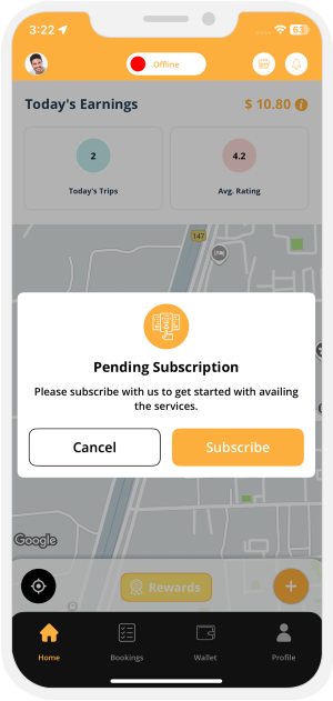 pending subscriptions