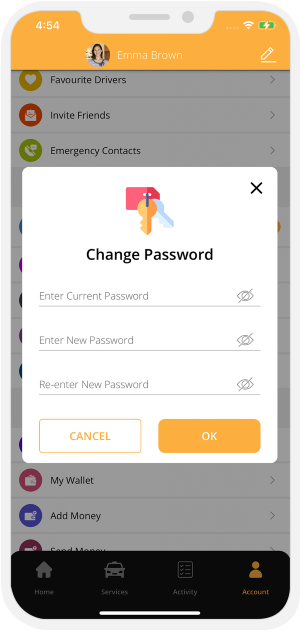 Change Password