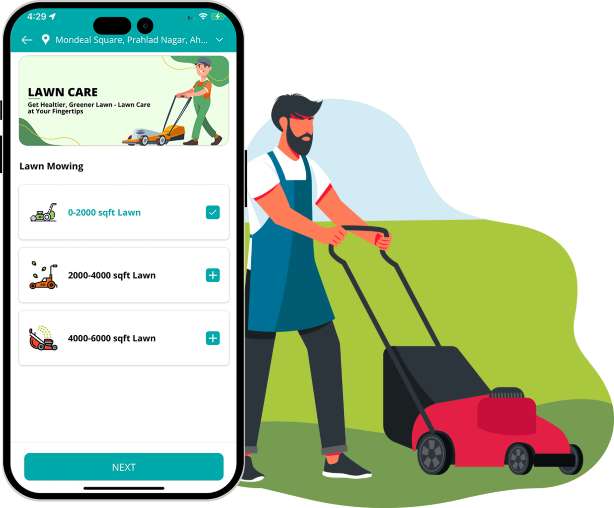 uber for lawn mowing