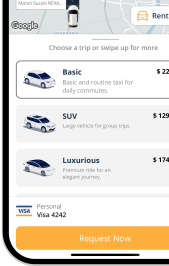 uber clone live demo
