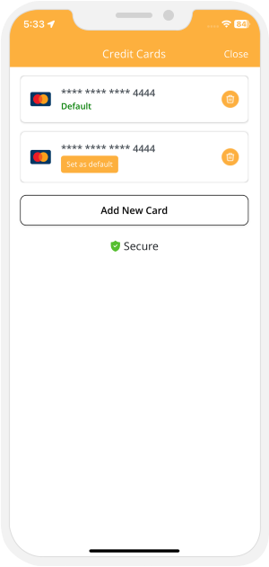 choose service categories
