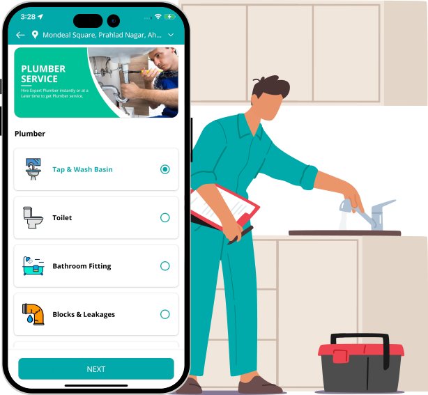 plumber booking app