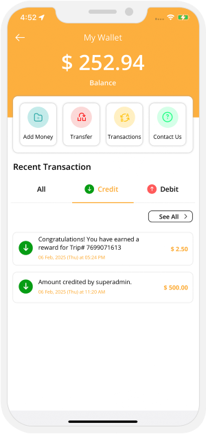 My Recent Transaction